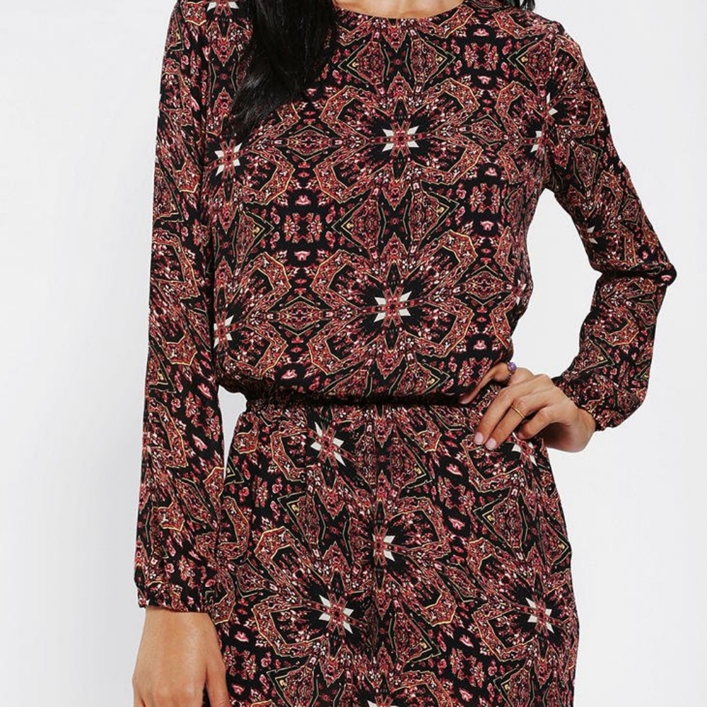 Lucca Couture Boho Moroccan Style Romper